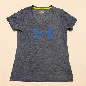 Under Armour Womens Shirt Size Small Heatgear Loose Tshirt Vneck